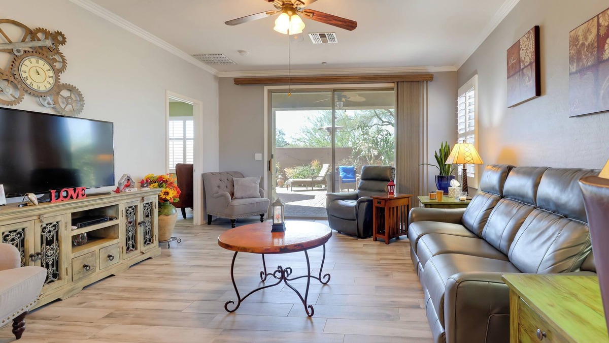 Anthem House | Furnished Patio, Fire Pit: Peaceful Anthem Home!