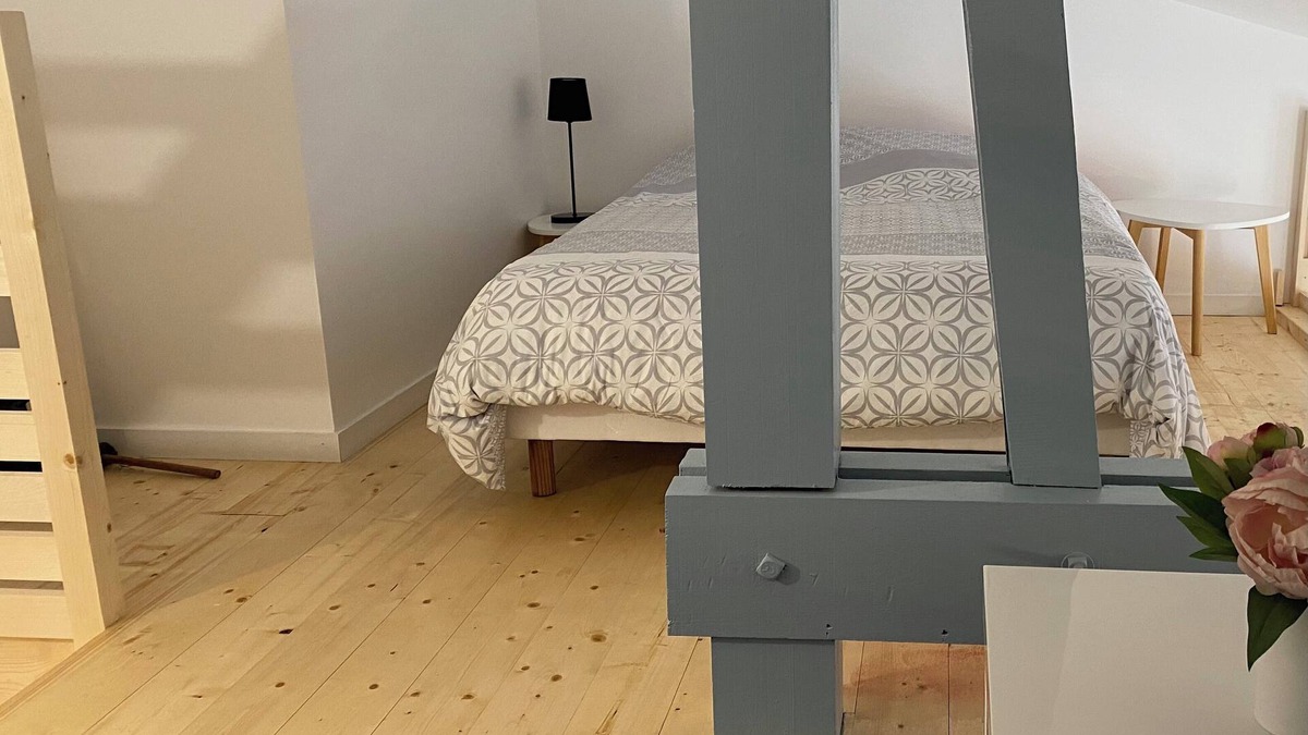 Corcoue-sur-Logne Apartment | Furnished studio apartment sleeps 4 in a quiet location.