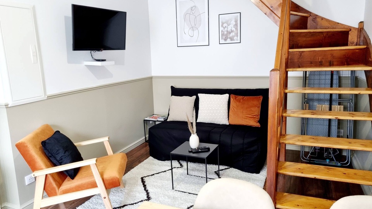Jarnac Apartment | Furnished with holm oak, large comfortable T2