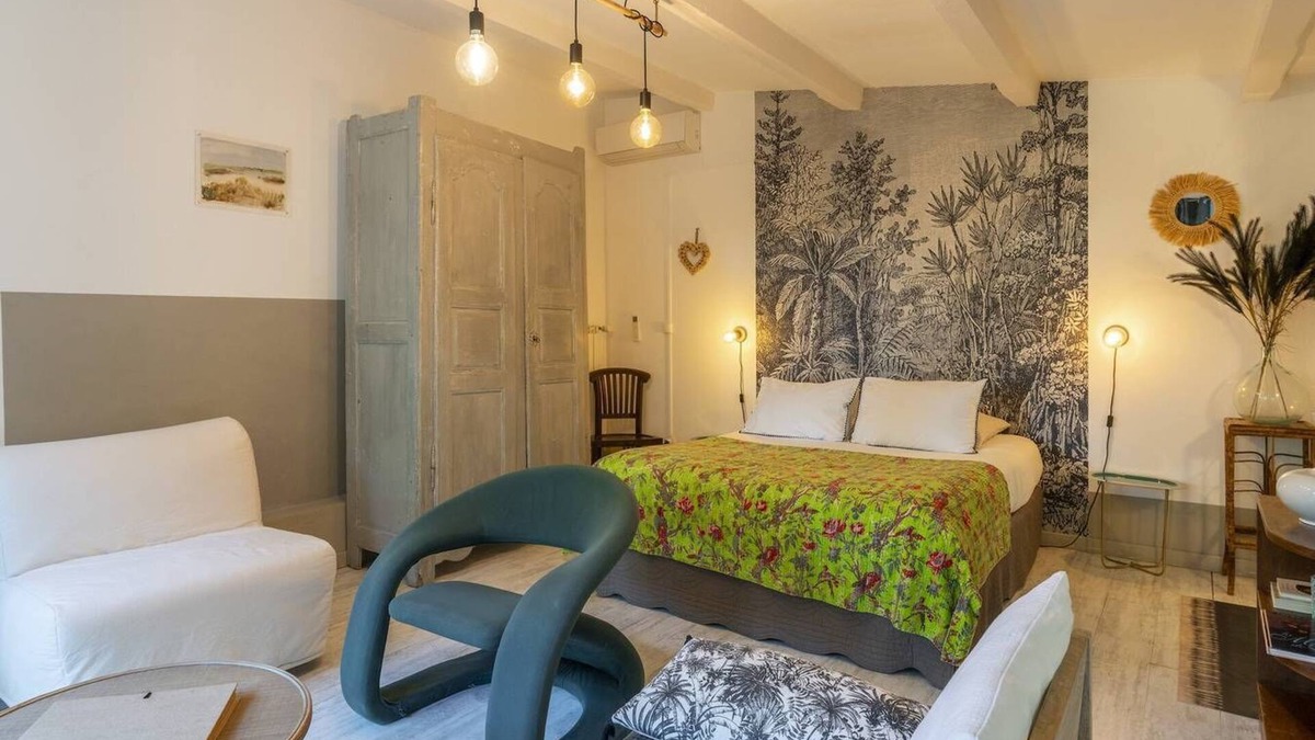 St.-Remy-de-Provence Cottage | Gîte BAMBOU vue jardin - Mas la Pauline
