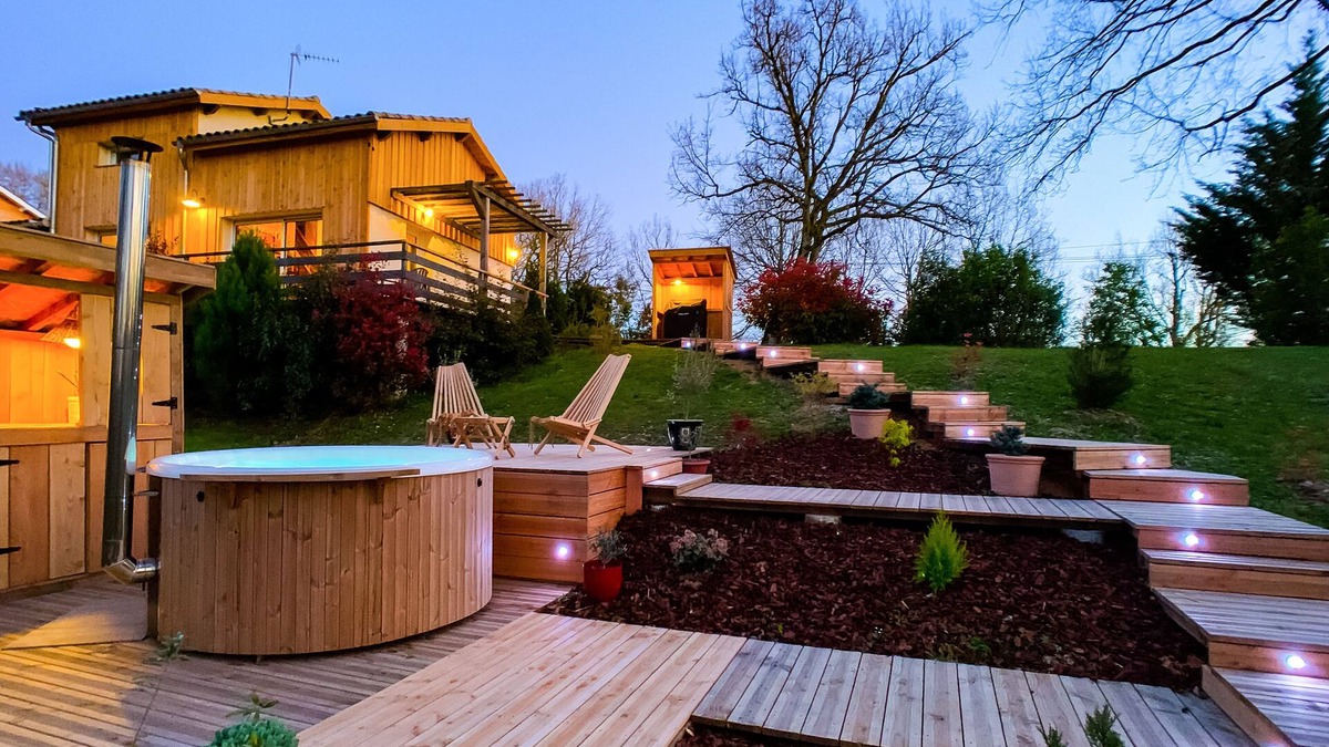 Montdurausse Cottage | Gîte dans les bois - Nordic SPA & Nature