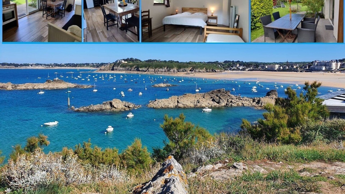 Saint-Lunaire House | Gîte du Doux Verger, 3-star house, Wifi fibre, Pets and ANCV cheques