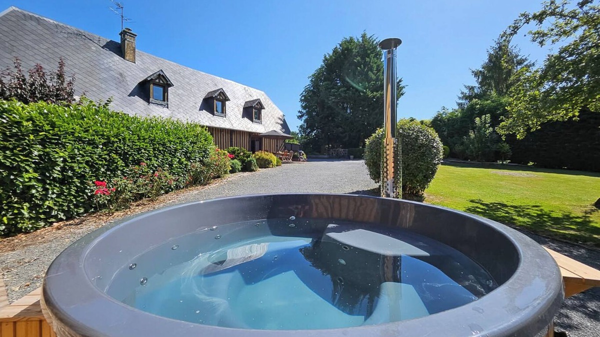 Saint-Andre-d'Hebertot House | Gîte du Bel Angerville Nordic bath 5min Pont l'évêque, 15 min Deauville