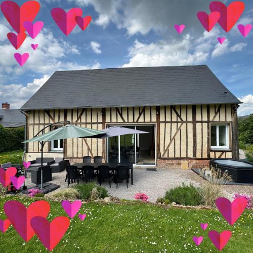 Blicourt House | Gîte, Maison entière avec billard et bel espace de vie La Grange