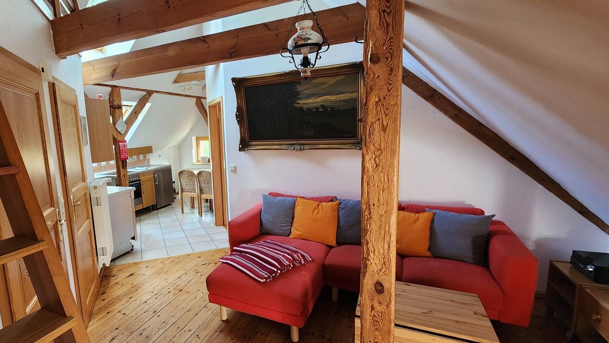 Oberhavel Apartment | Gabled apartment in the Großmenow forester's lodge