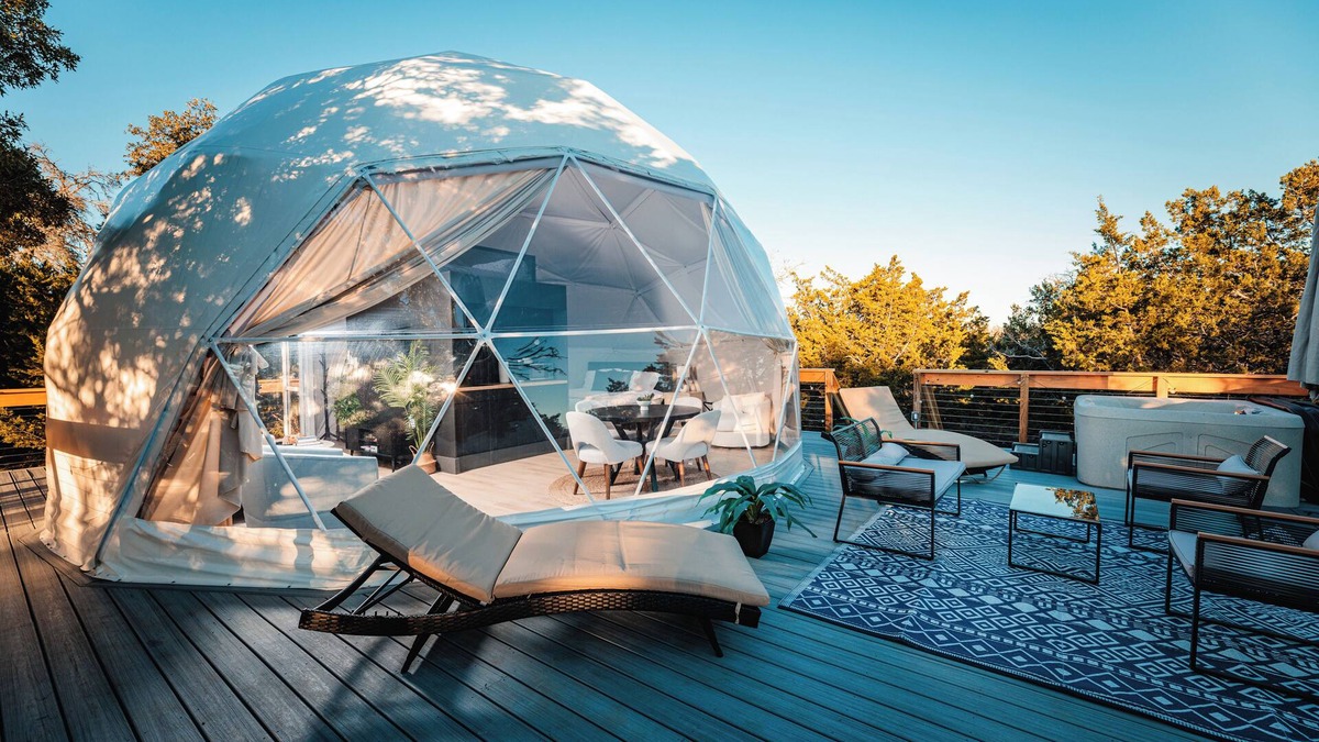 Fredericksburg Cabin | GAIA Geodome Fredericksburg