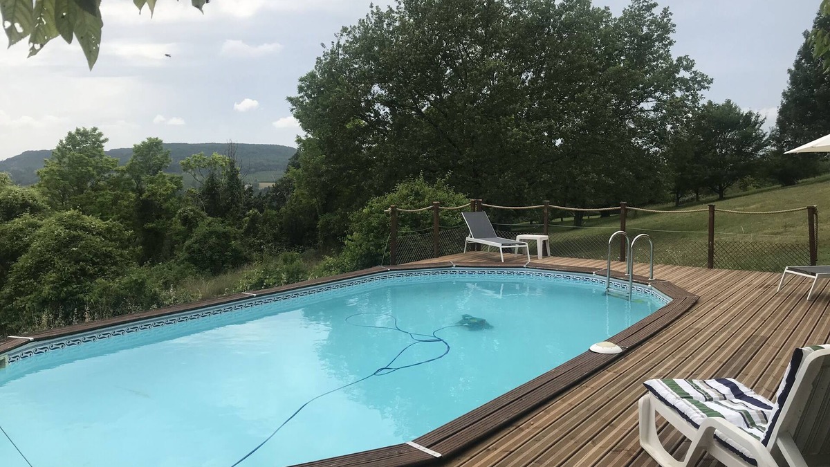 Penne-d'Agenais House | Garden apartment with swimming pool in house