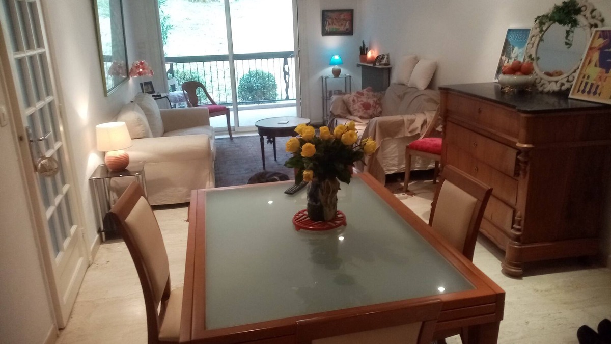 Plaine de la Brague Apartment | Garden-level apartment in attractive, secure residence with swimming pool.