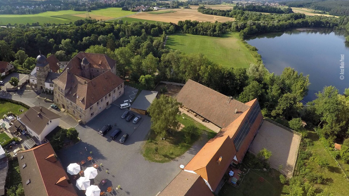 Weidhausen Apartment | Gartenflügel mit Fachwerkelementen