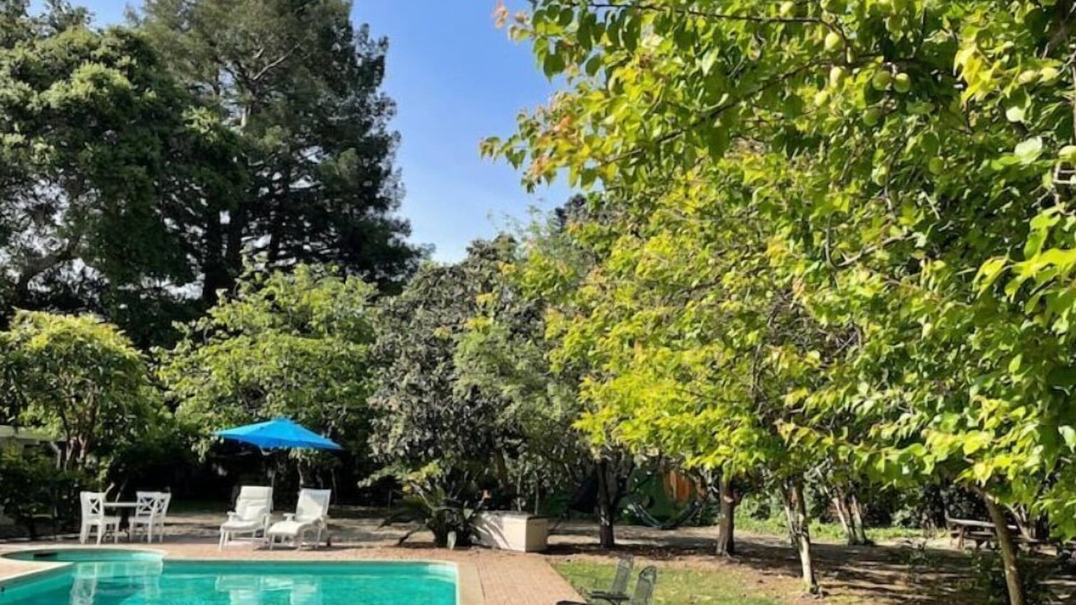 Atherton House | Gated Acre with heated pool, walk to downtown