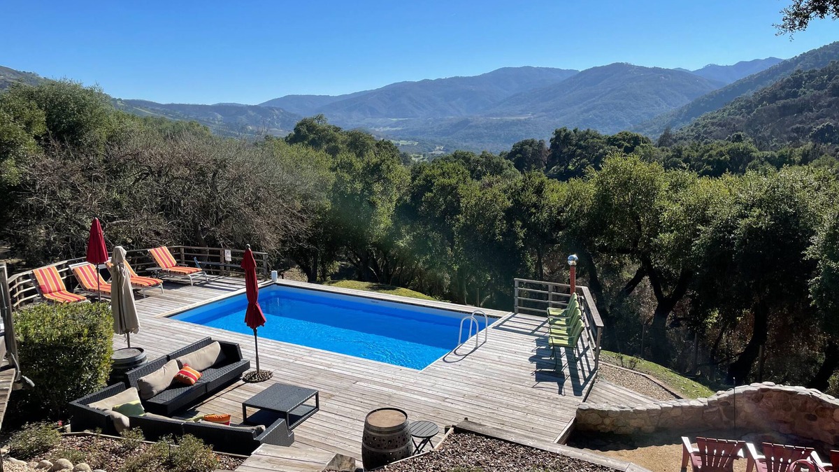 Carmel Valley House | Gated Carmel Valley Retreat with 20 Acres, Pool & Hot Tub