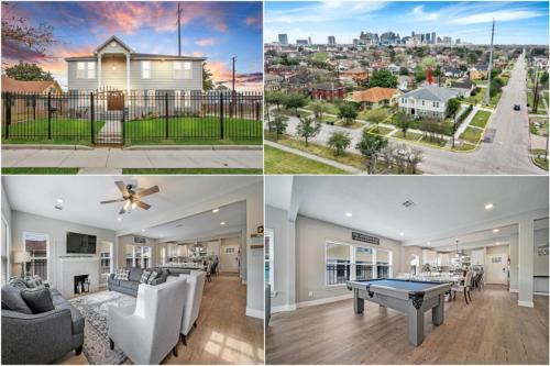 South Central Houston House | Gated Home and Parking I Sleeps up to 24 I Perfect for large groups