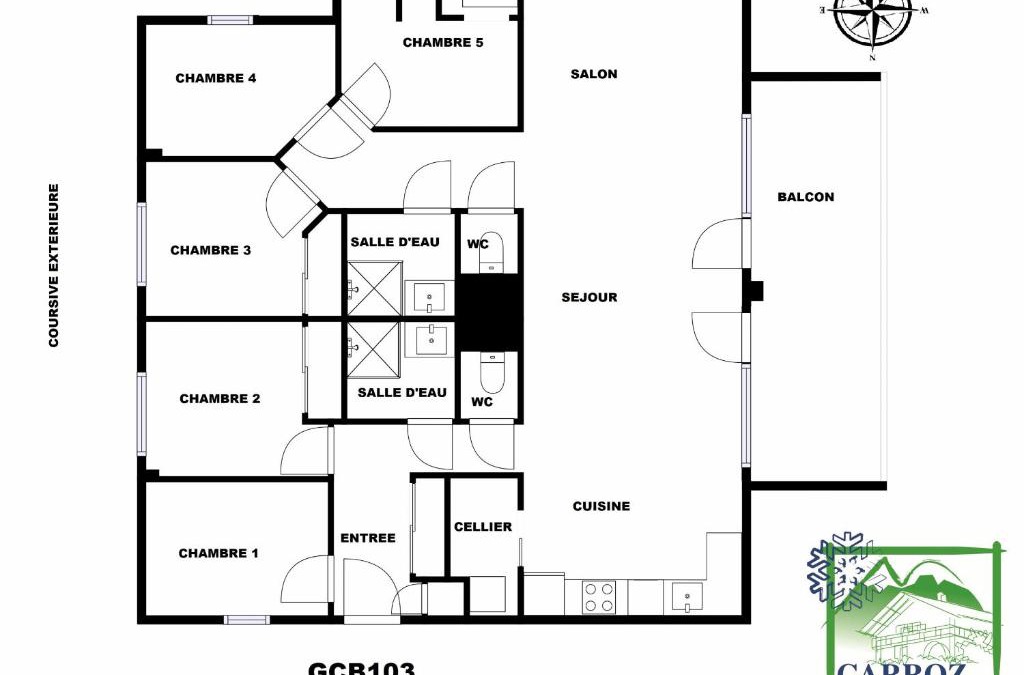 Les Carroz-d'Araches Apartment | GCB103 Appartement 10 personnes