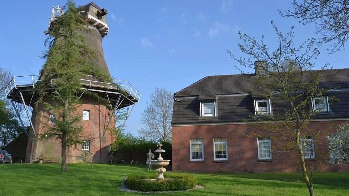 Uttum Apartment | Gemütliche Erdgeschosswohnung im Müllerhaus der Uttumer Mühle