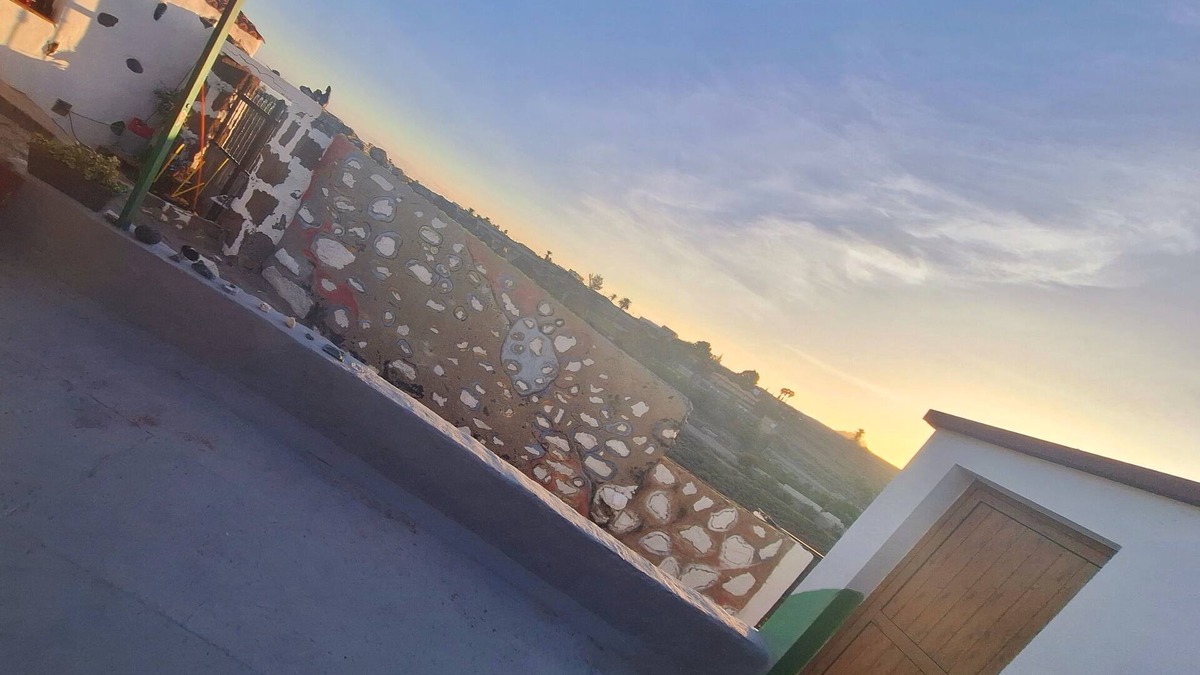 Firgas Apartment | Gemütliches Studio mit Eigene Terrase, Haustierfreundlich, Ozeanblick