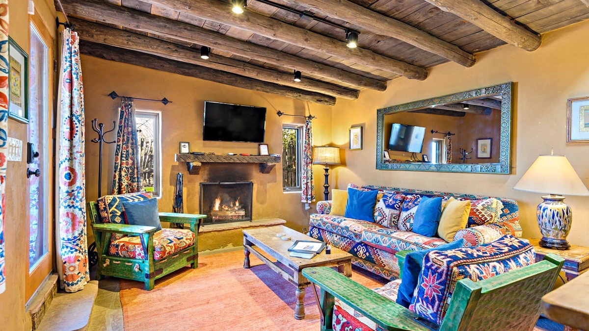 Historic Eastside House | Genuine Santa Fe Work of Art | Near Canyon Rd | Patio