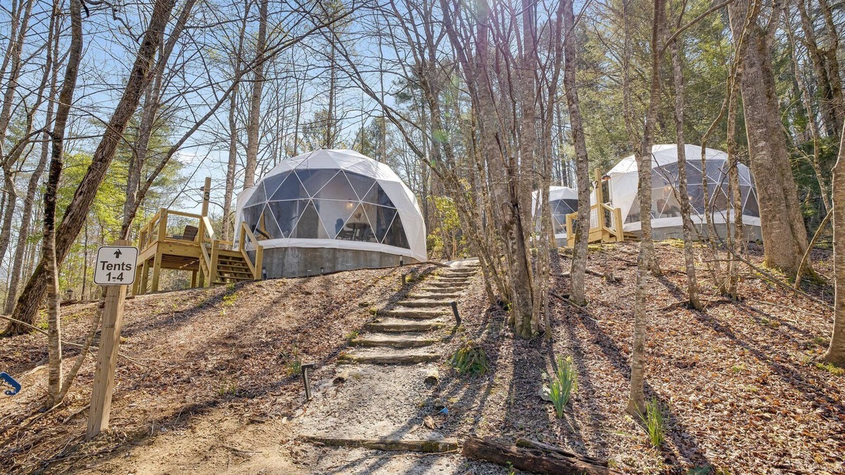 Rosman RV Rental | Geodesic Dome 3