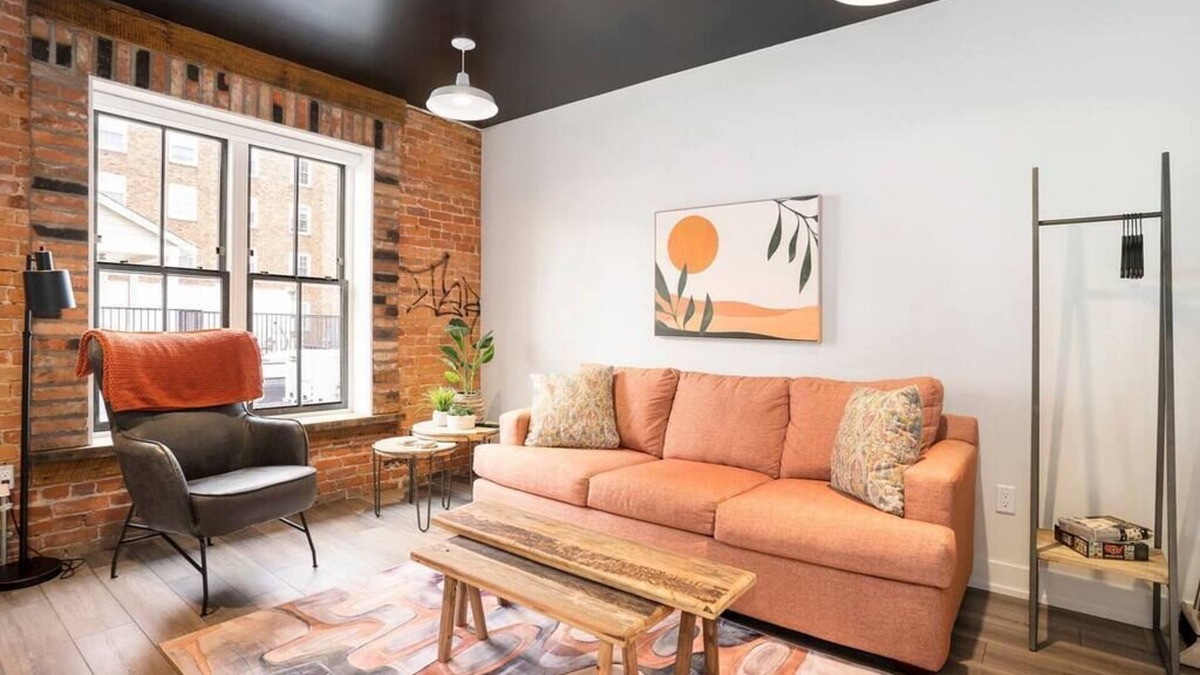 Holland Condo | George 202: Modern 8th Street Condo with City-View Balcony