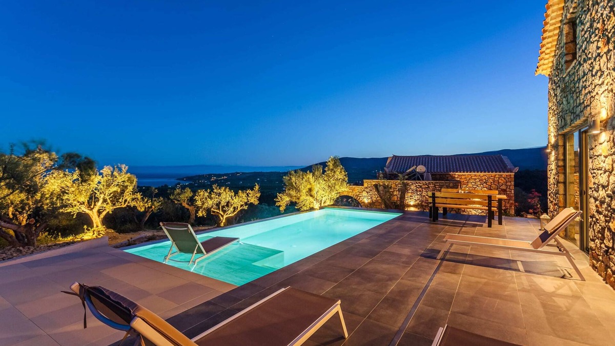 Pylos-Nestoras Villa | Gerakada Exclusive-Seaview Villa with Private Pool