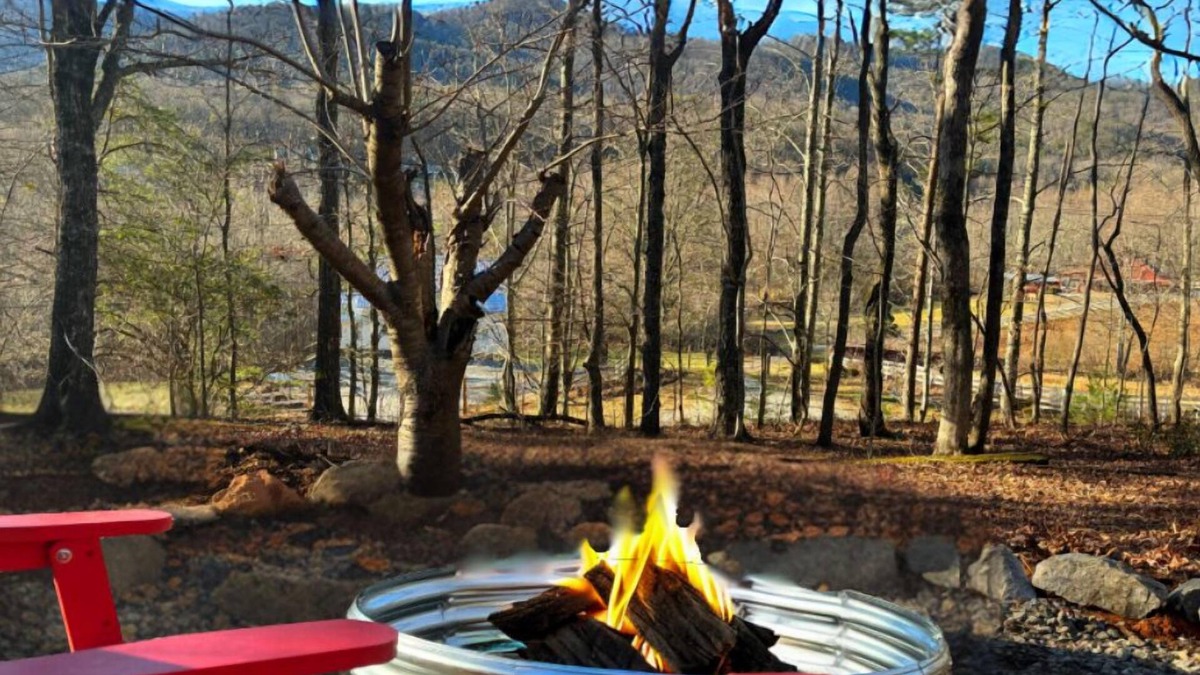 Cleveland Cabin | German Inspired! Mountain Views, Arcade, Firepit!