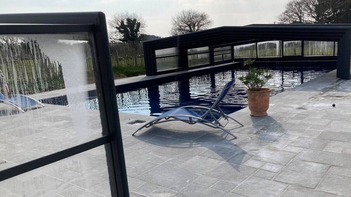 Tregunc Cottage | Gîte 4 people - 2 swimming pools (1 with telescopic dome) - The beach on foot