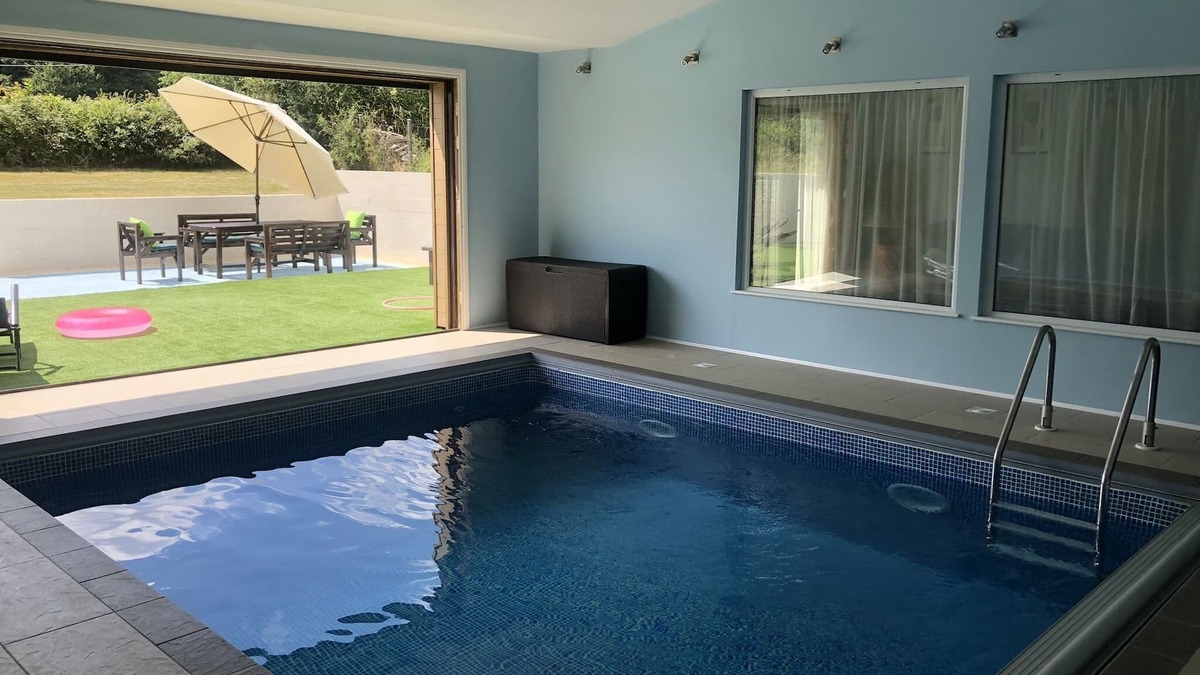 Saint-Yrieix-les-Bois House | Gite in Limousin Private exclusive heated pool for your use only large patio