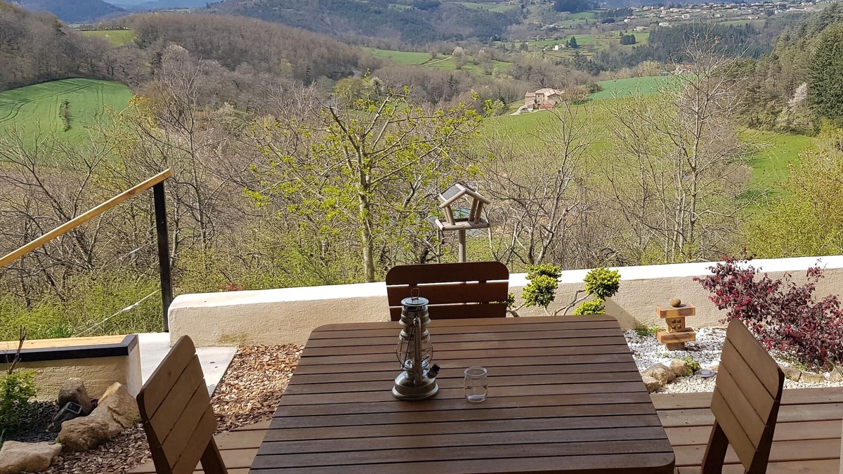 Vernoux-en-Vivarais House | GITE OF CHARACTER WITH EXCEPTIONAL VIEW