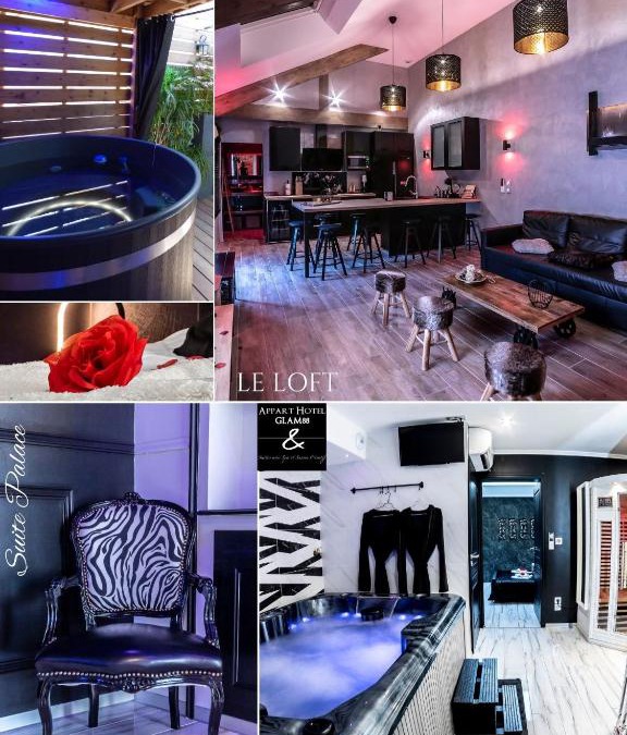 Remiremont Apartment | Gite & Spa Privatif Glam'88 - Vosges