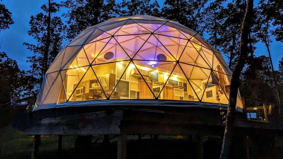 Coalmont House | Glamping Dome at Getaway on Ranger Creek