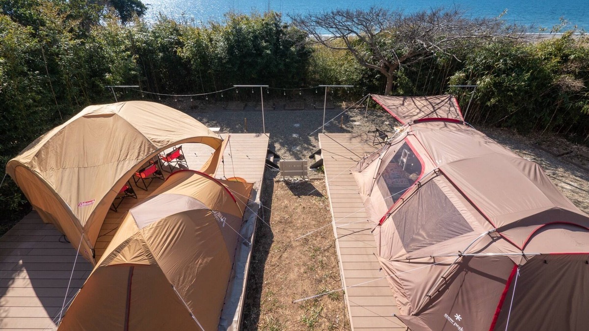 Futtsu House | Glamping tent / Futtsu Chiba