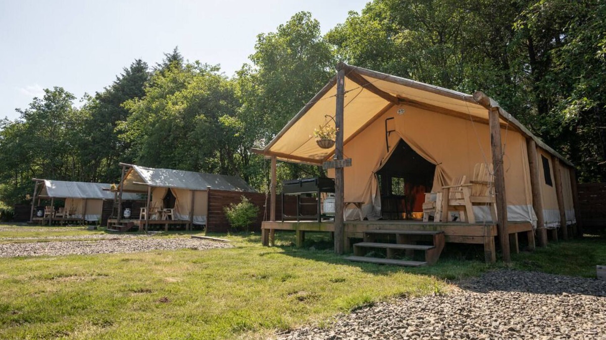 Copalis Beach Cottage | Glamping tent Village