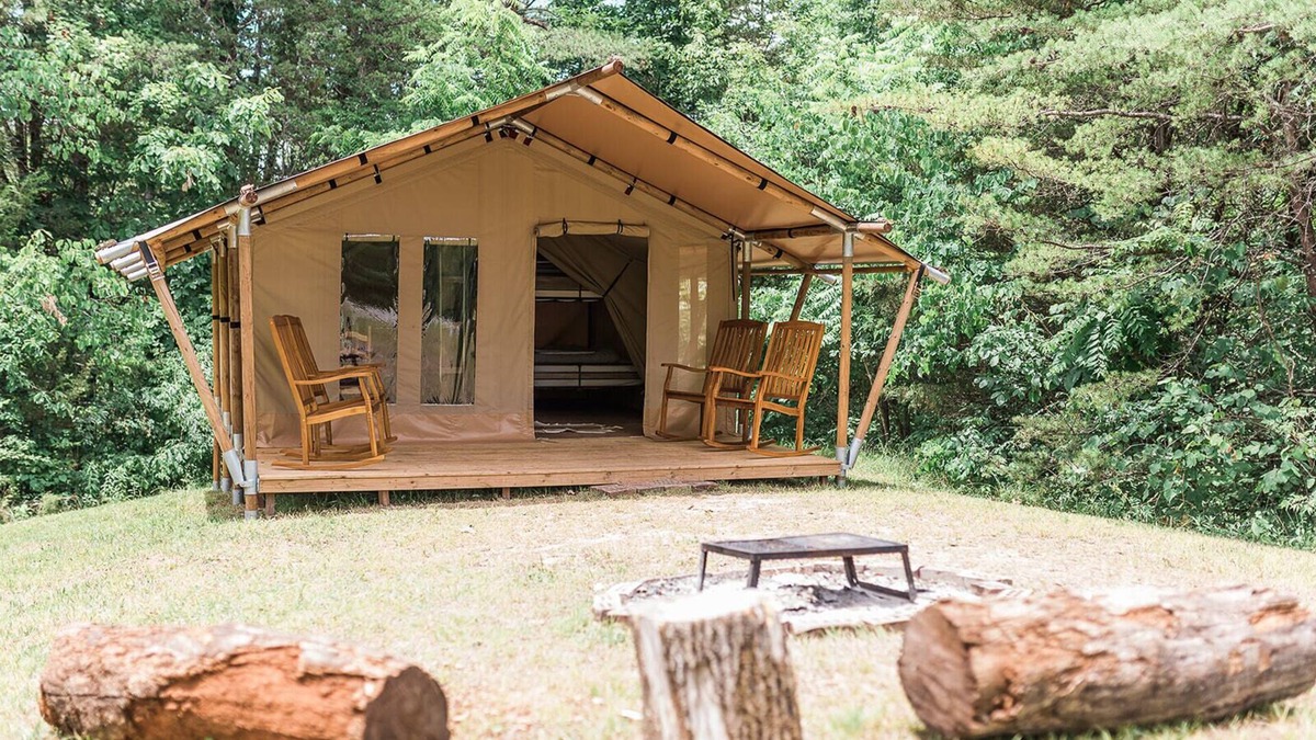 Knoxville House | GlampKnox Canvas Retreat - Grande