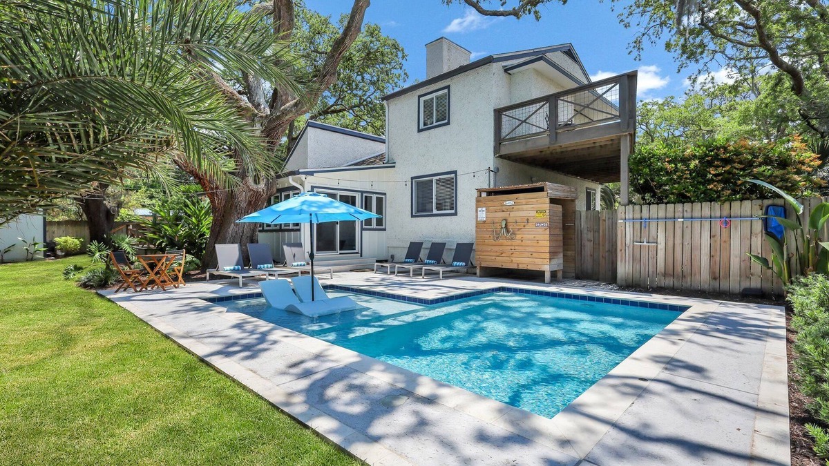 East Beach House | Goin' Coastal! Completely Renovated East Beach Home | New Heated Pool!