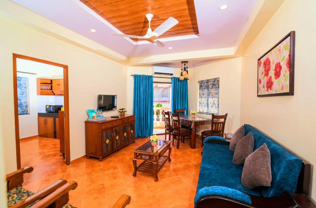 Benaulim Apartment | 'Golden Sea Shell' 1 bhk Beach apartment