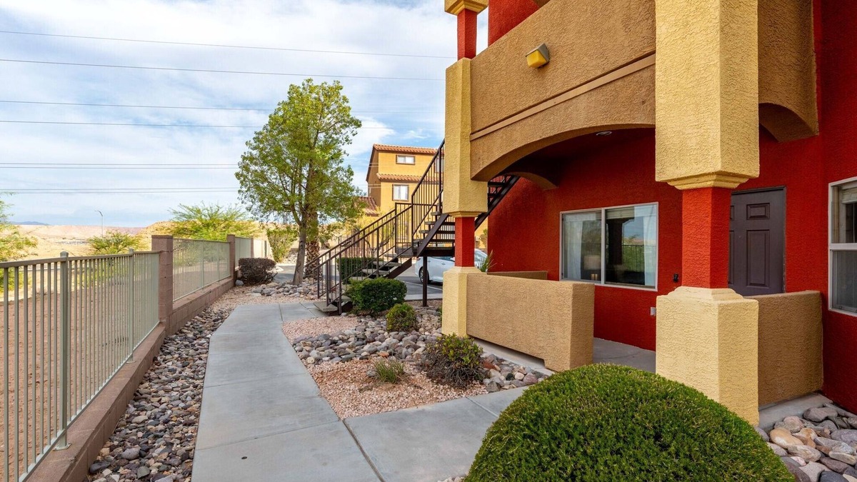 Mesquite Condo | Golfers Paradise - Charming 2-bedroom condo with AC and fitness room in Mesquite