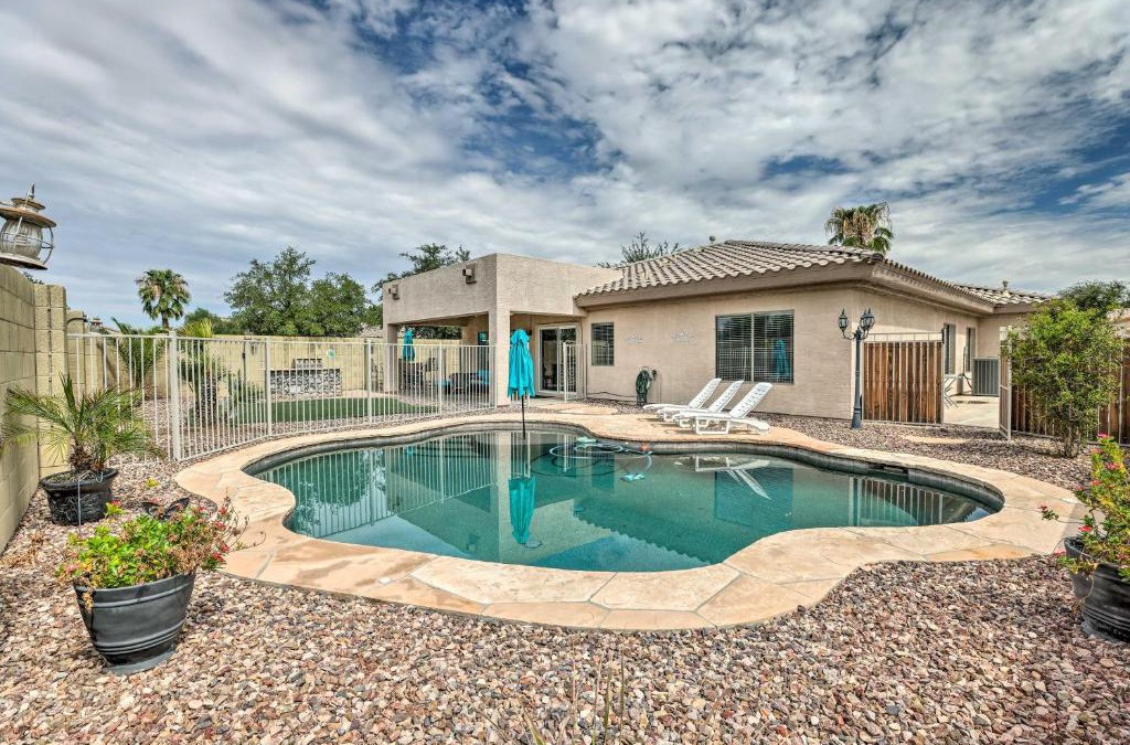 Palm Valley House | Goodyear Desert Oasis with Patio and Game Room!