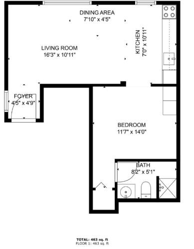 South Range Apartment | Goose's Hall