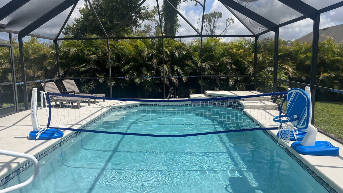 Burnt Store House | Gorgeous 4bd/2bth HEATED Salt-water POOL home-Cape Coral, FL-ELECTRIC INCLUDED!