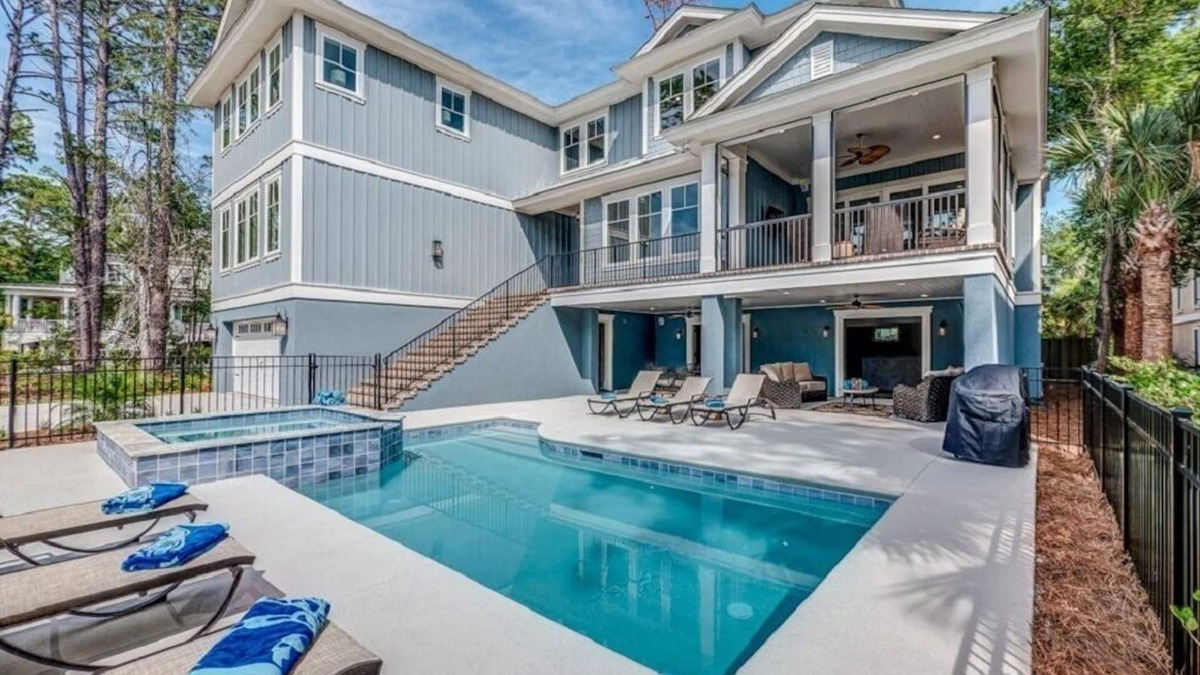 Palmetto Dunes House | Gorgeous 5 ⭐️ custom home! 5 king suites! FREE Spa Heat, Easy 5min walk to beach