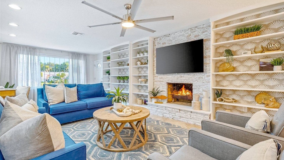 Cocoa Beach House | Gorgeous Coastal Getaway W/Heated Pool, Firepit & Outdoor Patio!🌴