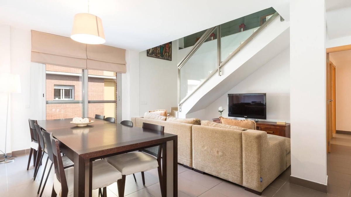 Cornella de Llobregat Apartment | Gorgeous duplex apartment with balcony and terrace well connected to BCN 223