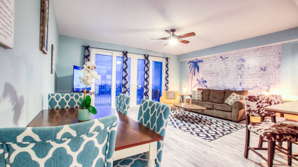 Panama City Beach Condo | Gorgeous, private and unique 1136 , incredible Fountain Show views!