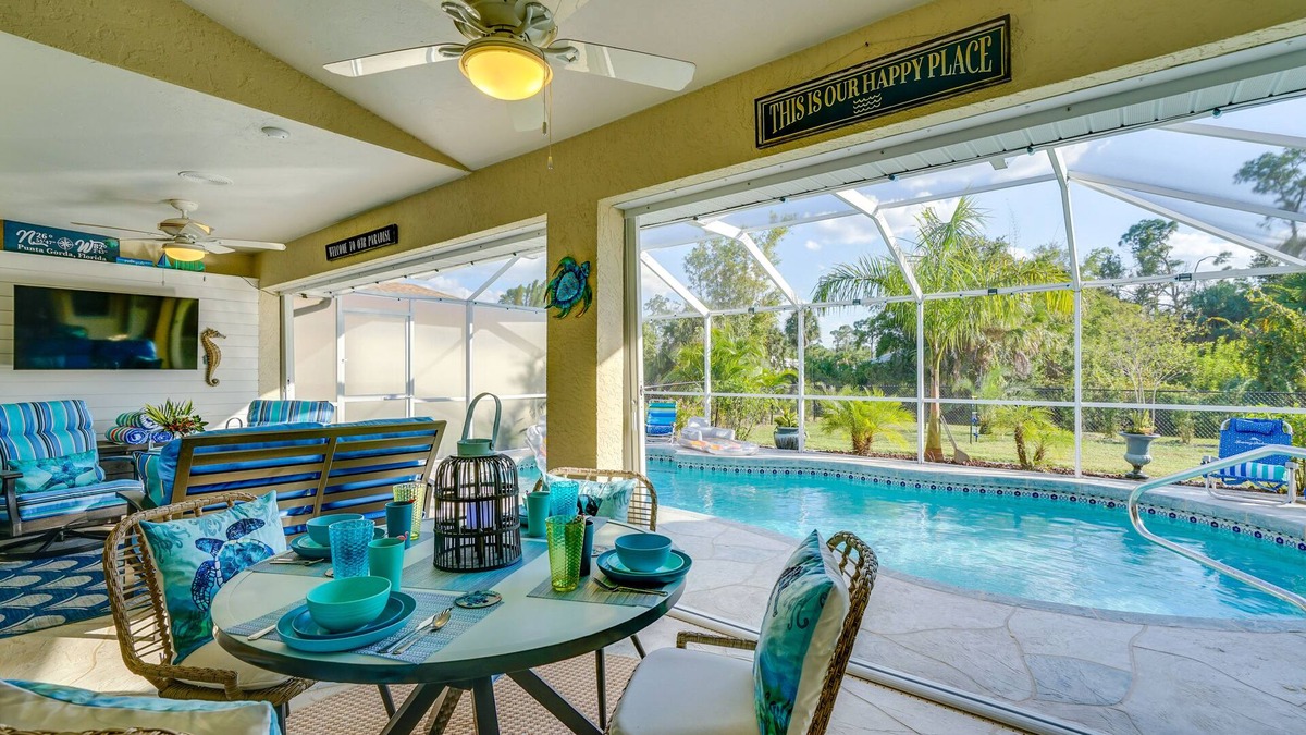 Punta Gorda House | Gorgeous Punta Gorda Home w/Lanai & Private Pool!