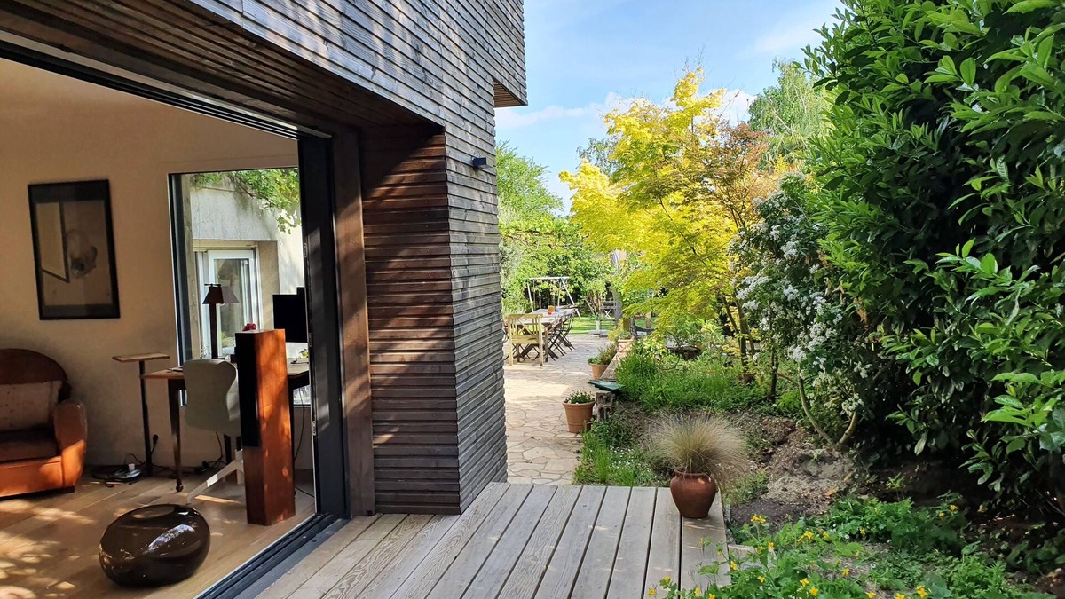 Bougival Villa | Gorgeous Wooden Architect House Between Paris and Versailles