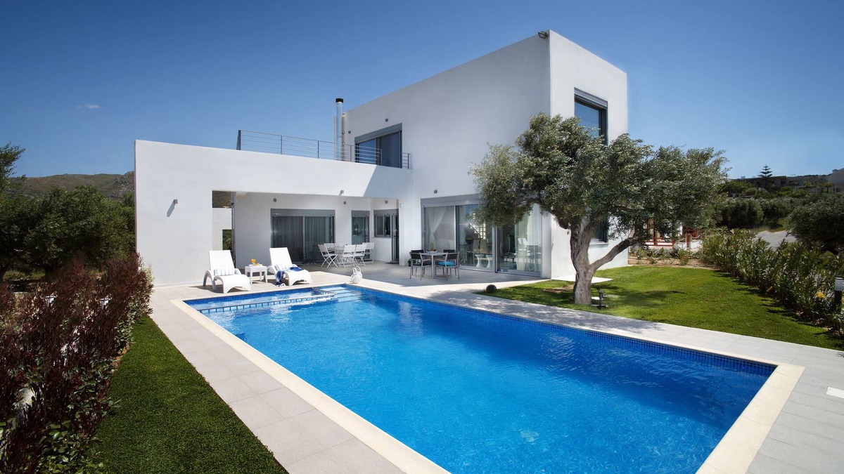 Karefiliana Villa | Gramvousa Villas - Villa Hara, A modern villa with private pool