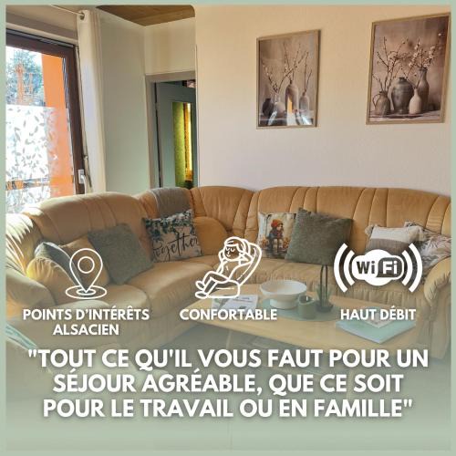 Schweighouse-sur-Moder Apartment | Grand appartement au cœur de la région alsacienne