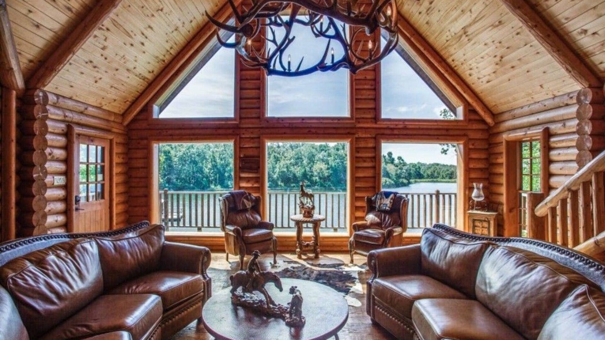 Athens House | Grand Luxurious Lodge (Lake Front) on beautiful 700+ acres at Cedar Cove Ranch