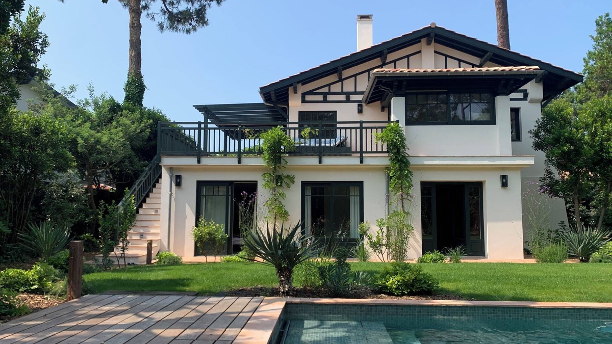 Piraillan House | GRANDE VILLA AU CANON WITH SWIMMING POOL AND BASIN VIEW; 30m FROM THE BEACH