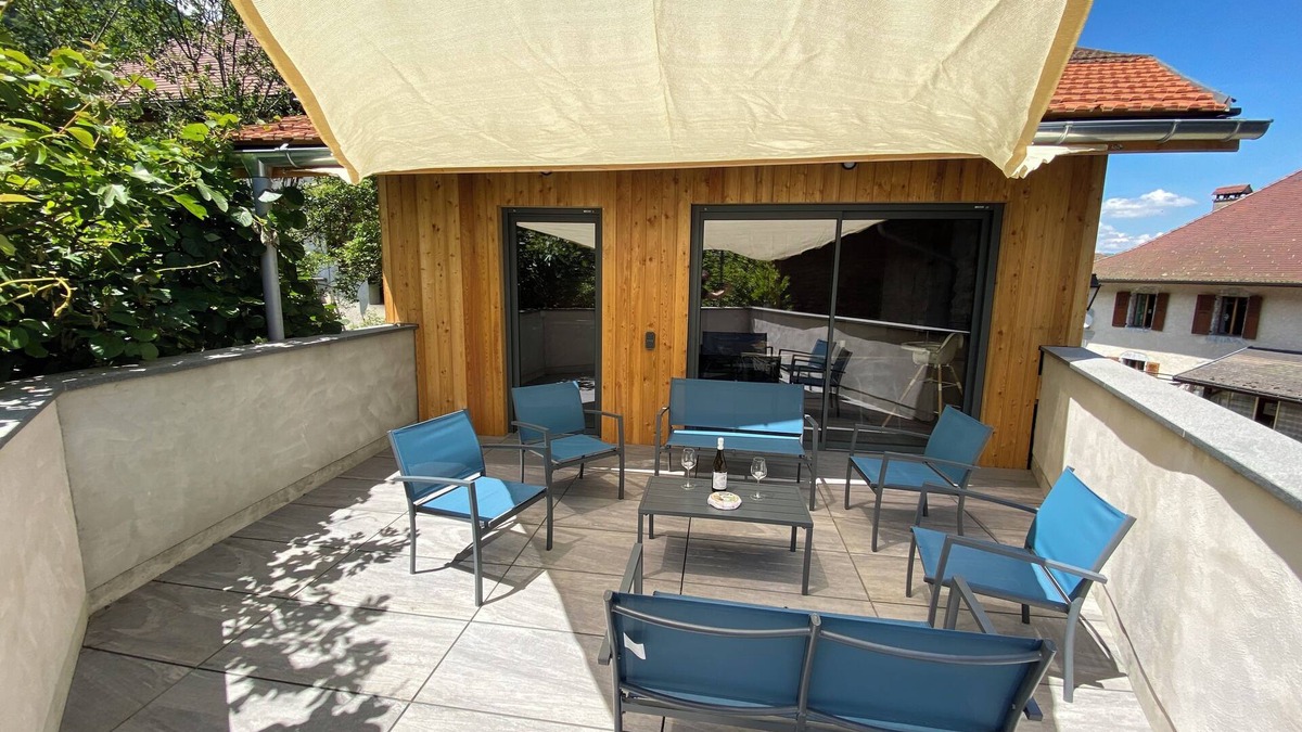 Giez House | Grange Rénovée, Esprit Loft, à six Minutes du Lac Dannecy vue sur le Mont-blanc