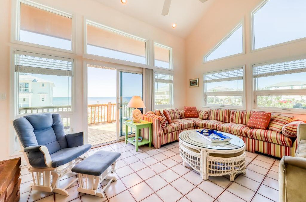 Gulf Trace House | Grayton Beach "Inn The Pink" 95 High Dune Drive (House)